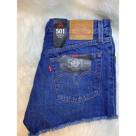 Levi’s Premium 501 Denim Shorts - Picture 6 of 6